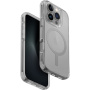 UNIQ Ovitek Combat MagClick z barvnim okvirjem in MagSafe za iPhone 16 Pro - siv