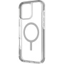 UNIQ Ovitek Combat MagClick z barvnim okvirjem in MagSafe za iPhone 16 Pro - siv