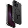 UNIQ LifePro Xtreme MagClick maten transparenten ovitek z MagSafe za iPhone 16 Pro Max - dimno siv