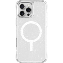 UNIQ Ovitek z bleščicami LifePro Xtreme MagClick z MagSafe za iPhone 16 Pro Max - srebrn