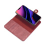 DG.Ming 2v1 snemljiva preklopna torbica za iPhone 11 Pro Max - Wine