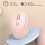 Ergonomska brezžična miška Bluetooth - zelena