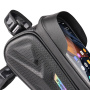 Wheel up Bike Bag vodoodporna torba za kolo s prostorom za iPhone - črna