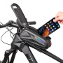 Wheel up Bike Bag vodoodporna torba za kolo s prostorom za iPhone - črna