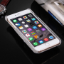 Plišana zaščitna kapa / pokrovček s pokrovčkom za Apple iPhone 6S - siva