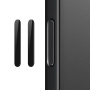 NORTHJO steklo za gumb za upravljanje kamere za iPhone 16 / 16 Plus / 16 Pro / 16 Pro Max / 17 / 17 Pro / 17 Pro Max - 2 kos - črno