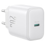 JOYROOM JR-TCF20 hitri polnilni adapter z USB-C priključkom - 20W - črn