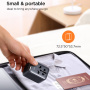 JOYROOM JR-TCW01 univerzalni potovalni adapter z USB-C / 3x USB-A priključki in izvlečnimi vtiči - 17W - črn