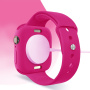 Zaščitno ohišje iz mehke plastike za Apple Watch 42mm (Series 10 / 11) - roza