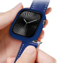 Zaščitno ohišje iz mehke plastike za Apple Watch 42mm (Series 10 / 11) - temno modro