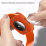 Zaščitno ohišje iz mehke plastike za Apple Watch 42mm (Series 10 / 11) - oranžno
