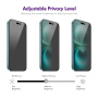 ENKAY kaljeno Anti-Spy steklo za iPhone 16