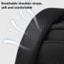 Univerzalni nahrbtnik z žepi za iPad / MacBook do 16" - siv