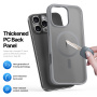 DUX DUCIS Mat ovitek Yind z MagSafe za iPhone 16 Pro - siv