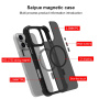 Ovitek z ojačanimi vogali in MagSafe za iPhone 16 Plus - temno modra