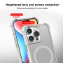 Ovitek z ojačanimi vogali in MagSafe za iPhone 16 Plus - temno modra