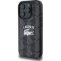 Lacoste Ovitek Blend Monogram z MagSafe za iPhone 16 Pro Max - črn