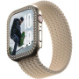 PanzerGlass SAFE ovitek okrašen s kamenčki za Apple Watch 42mm (Series 10 / 11) - zlat