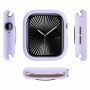 Zaščitno ohišje iz mehke plastike za Apple Watch 42mm (Series 10 / 11) - vijolično