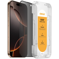 ENKAY kaljeno Anti-Spy steklo za iPhone 16 Pro
