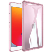 Sijajni prozorni ovitek za iPad 9.7" (2017/2018) / Air 2 / Pro 9.7" - roza