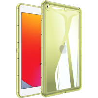 Sijajni prozorni ovitek za iPad 10.2" (2019-2021) - rumen