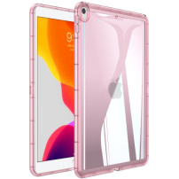 Sijajni prozorni ovitek za iPad Air 3 (2019) / Pro 10.5" - roza