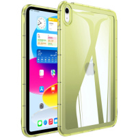 Sijajni prozorni ovitek za iPad 10.9" (2022) / 11" (2025) - rumen