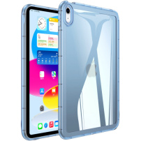 Sijajni prozorni ovitek za iPad 10.9" (2022) / 11" (2025) - moder