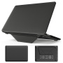 Usnjena torbica s stojalom za MacBook Pro 13" (A2251 / A2289 / A2338) - črna