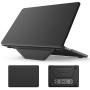 Usnjena torbica s stojalom za MacBook Air 15" (A2941 / A3114 / A3241) - črna
