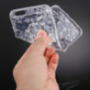 Zaščitna zadnja prevleka z rhinestones v diamantnem slogu za iPhone 6 / 6S - srebro