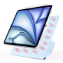 Magnetni ovitek z origami stojalom za iPad 10.9" (2022) / 11" (2025) - moder