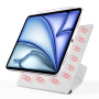Magnetni ovitek z origami stojalom za iPad Air 4 (2020) / Air 5 (2022) / Air 11" (2024-2026) / Pro 11" (2018) - siv