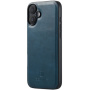DG.Ming 2v1 snemljiva preklopna torbica za iPhone 16 Plus - temno modra