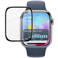 Imak zaščitna folija s črnim okvirjem za Apple uro 46mm