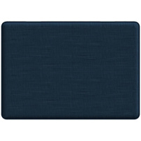 Ovitek s tekstilno površino in stojalom za MacBook Pro 16" (A2485 / A2780 / A2991 / A3186 / A3403 / A3428 / A3429) - temno moder