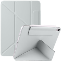 Magnetni ovitek z origami stojalom za iPad 10.9" (2022) / 11" (2025) - siv