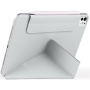 Magnetni etui z origami stojalom za iPad Pro 12.9" (2018-2022) - siv