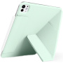 Magnetni etui z origami stojalom za iPad Pro 12.9" (2018-2022) - zelen