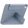 Magnetni etui z origami stojalom za iPad Pro 12.9" (2018-2022) - modro-siv