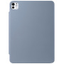 Magnetni etui z origami stojalom za iPad Pro 12.9" (2018-2022) - modro-siv