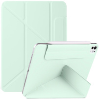 Magnetno ohišje z origami stojalom za iPad Pro 11" (2024/2025) - zeleno