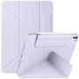 Magnetno ohišje z origami stojalom za iPad Pro 11" (2024/2025) - vijolično