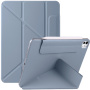 Magnetno ohišje z origami stojalom za iPad Pro 13" (2024/2025) - modro sivo