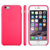 Protizdrsni mat pokrov za Apple iPhone 6 / 6S - roza