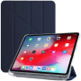 Etui z origami stojalom in predelkom za Apple Pencil za iPad 10,9" (2022) / 11" (2025) - temno modra