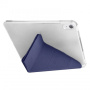 Etui z origami stojalom in predelkom za Apple Pencil za iPad 10,9" (2022) / 11" (2025) - temno modra