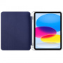 Etui z origami stojalom in predelkom za Apple Pencil za iPad 10,9" (2022) / 11" (2025) - temno modra