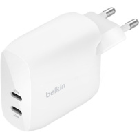 BELKIN Boost Charge Pro rychlonabíjecí adaptér s porty 2x USB-C - 60W - bílý